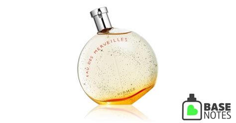 eau des merveilles hermes basenotes|eau des merveilles hermes perfume.